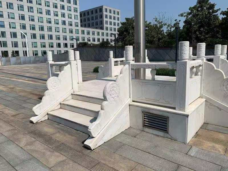 四川汉白玉旗台